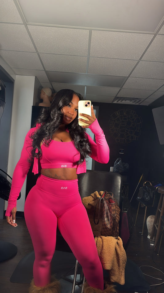 HOT pink 3pc