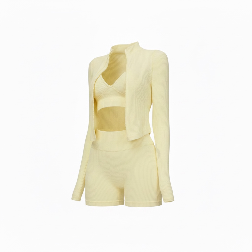 BXB 3 PIECE SHORTS SET