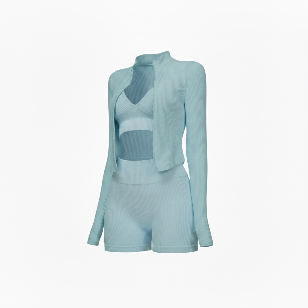 BXB 3 PIECE SHORTS SET